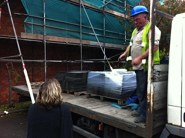 ...and we're off!