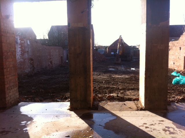 Views from the entrance hall