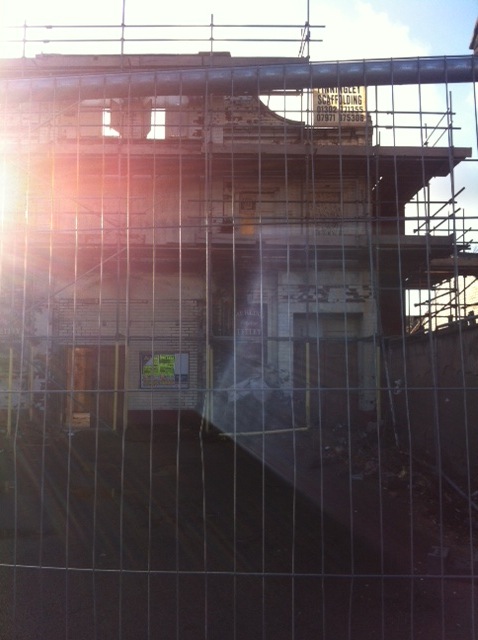 Views from the entrance hall
