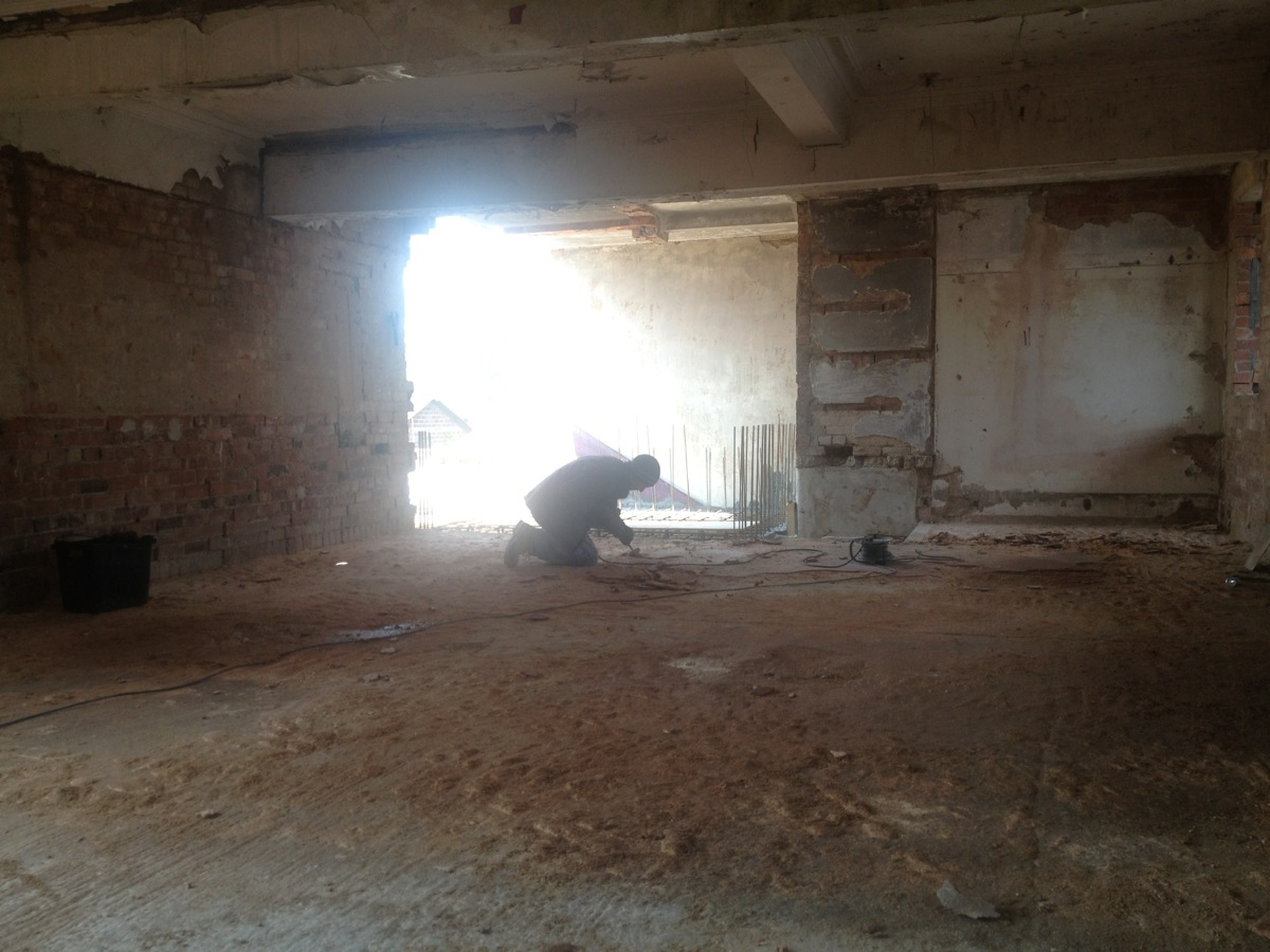 First floor... DONE!
