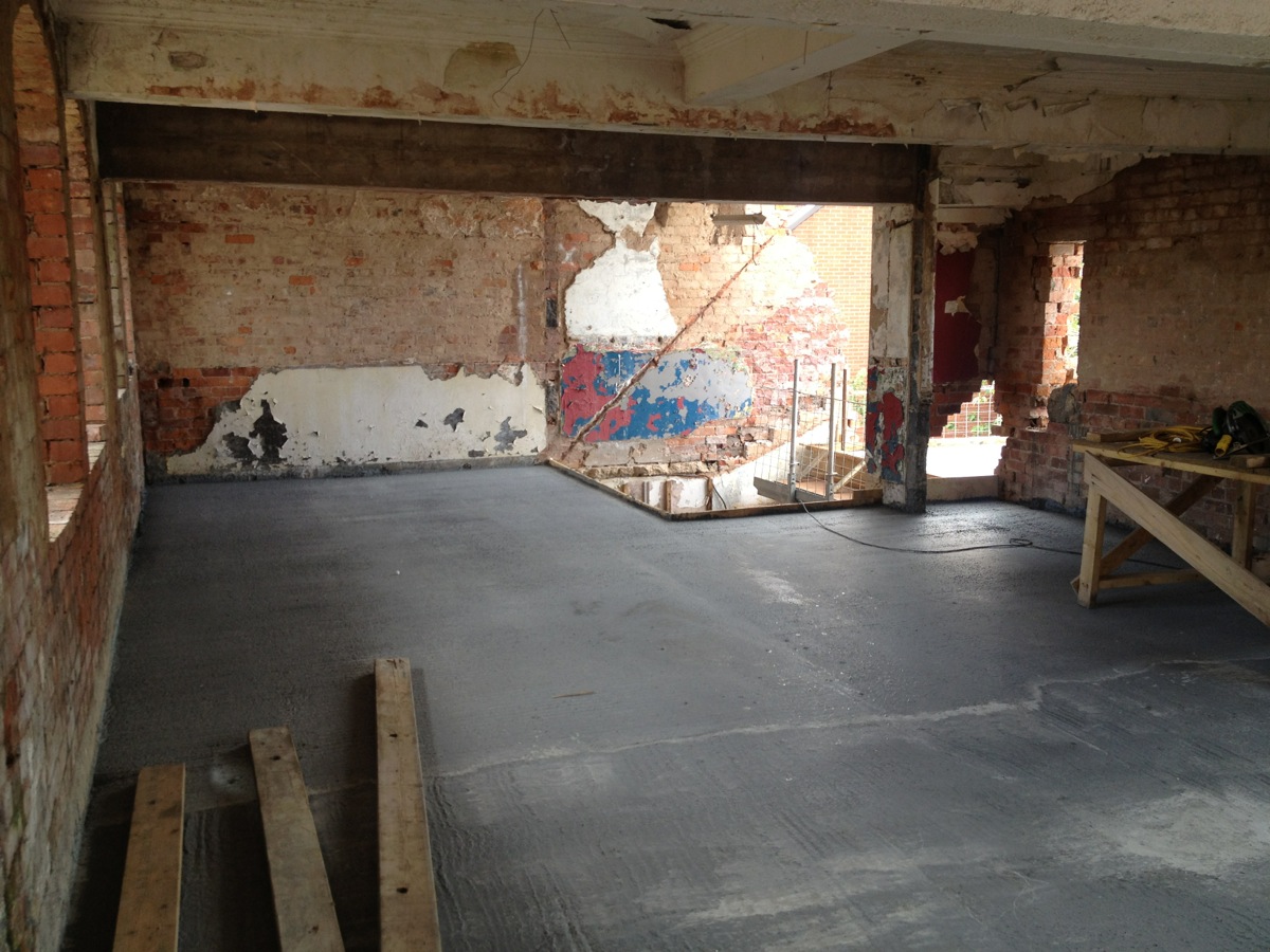 First floor... DONE!