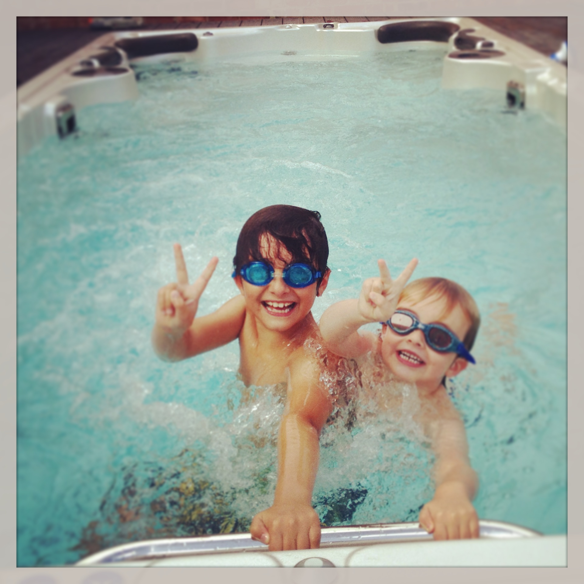 Our Hydropool is cool!