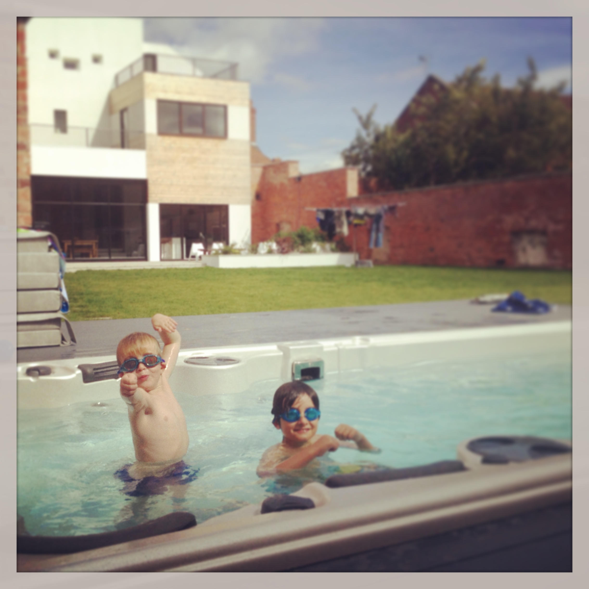 Our Hydropool is cool!